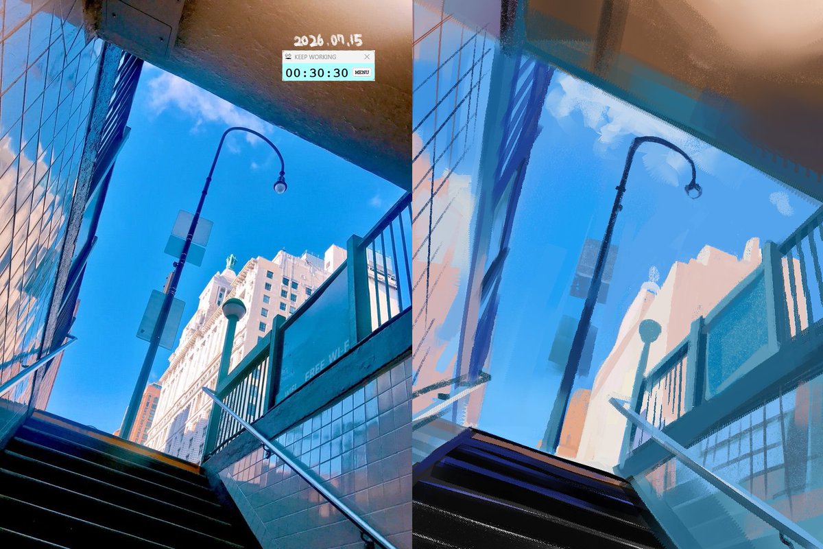 Akkan_study's tweet photo. 20260715
배경 그리기 어렵다... 색맞추기가 너무 어렵다 https://t.co/RYXX0l9BWD