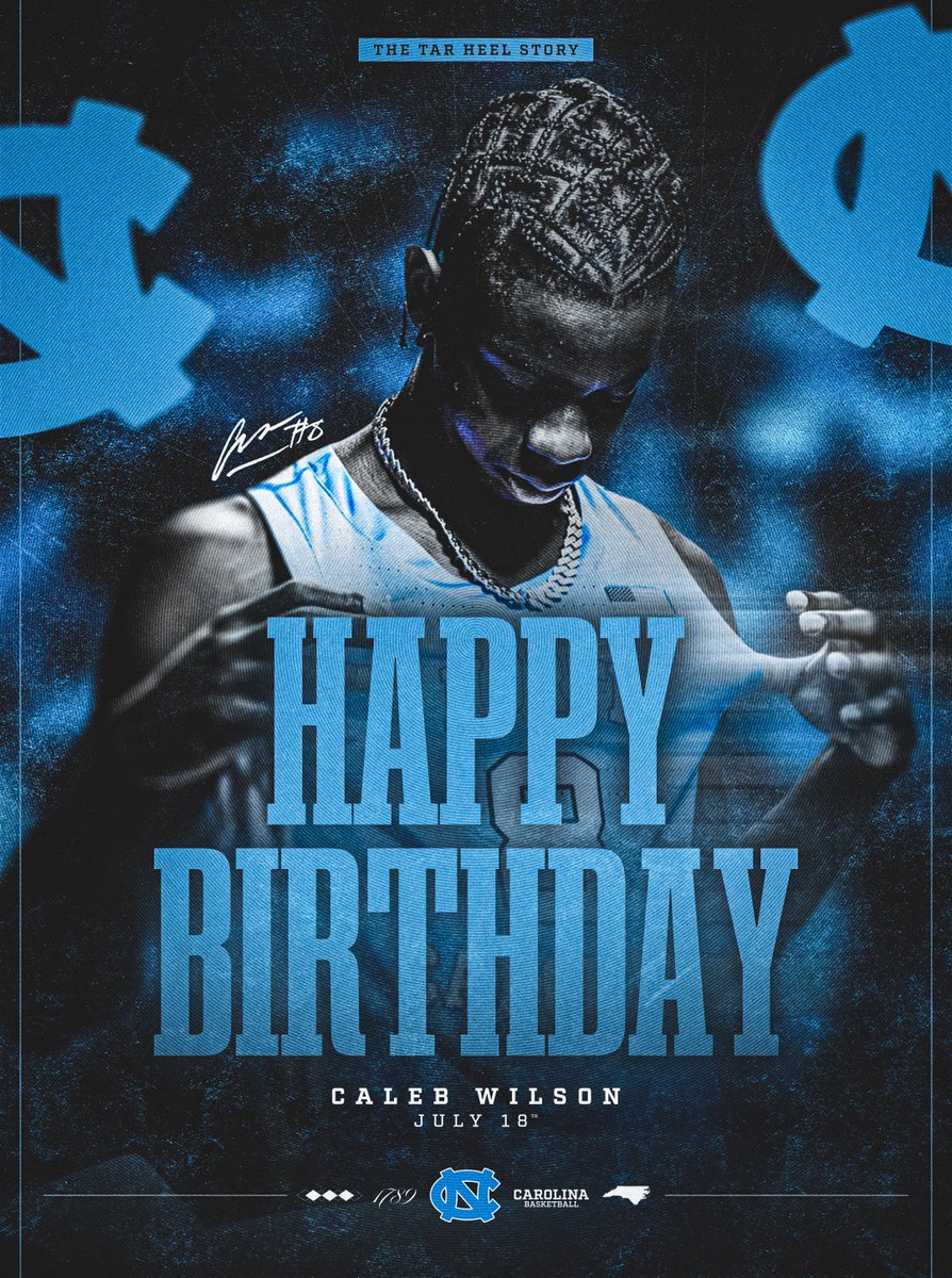 tarheelstory's tweet photo. It’s Caleb Wilson day! 🎱🥳 https://t.co/o64Fmr4wkP