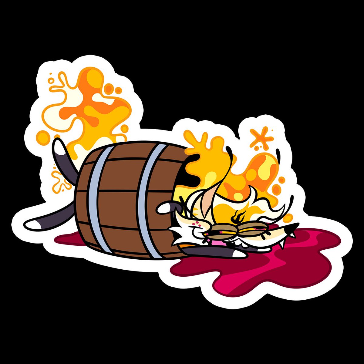 xpartyqueenbeex's tweet photo. *Beelzebub flops in front of [the reader] drunk off her ass*

Oopsies~ I made a fucky wucky hehehe~ https://t.co/O8YcEPmGRc
