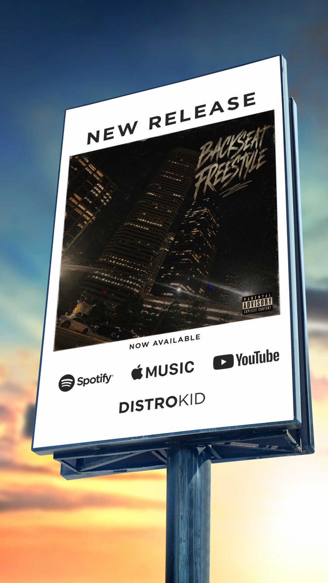 ShatteredMg's tweet photo. Backseat Freestyle Out Now @DistroKid https://t.co/fGmy7jPfn5