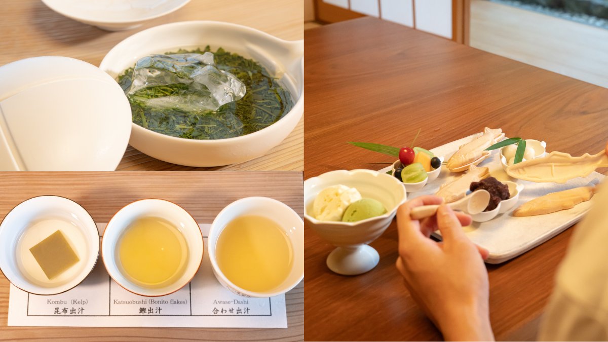 ANAICTokyo's tweet photo. 学んで、味わう。和食という体験🍵

出汁の飲み比べから最中作り体験まで、五感で味わう和食コース🥮
会席料理「恵」とともに、和食の奥深さをご堪能ください。

日本料理「雲海」で、和食の魅力に触れる特別なひとときを。

📍日本料理「雲海」｜ANAインターコンチネンタルホテル東京 https://t.co/YMzw6670ud