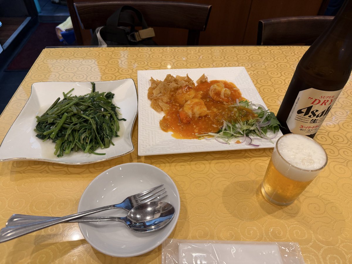 gara_jp_'s tweet photo. 横浜中華街、ハレタビサウナでととのって
冷たいビールとエビチリで優勝させていただきます https://t.co/nozDxYvkcq