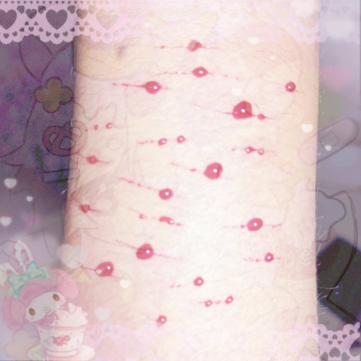 SweetyLaamb's tweet photo. ¡Hewoo! Quisiera hacerlas más profundo. ¿Alguna recomendación? ໒꒰ྀི ˶• ༝ •˶ ྀི১

All fake/makeup/SFX.
#shtwtt #cuts #cutecore https://t.co/ShArpcoKHI
