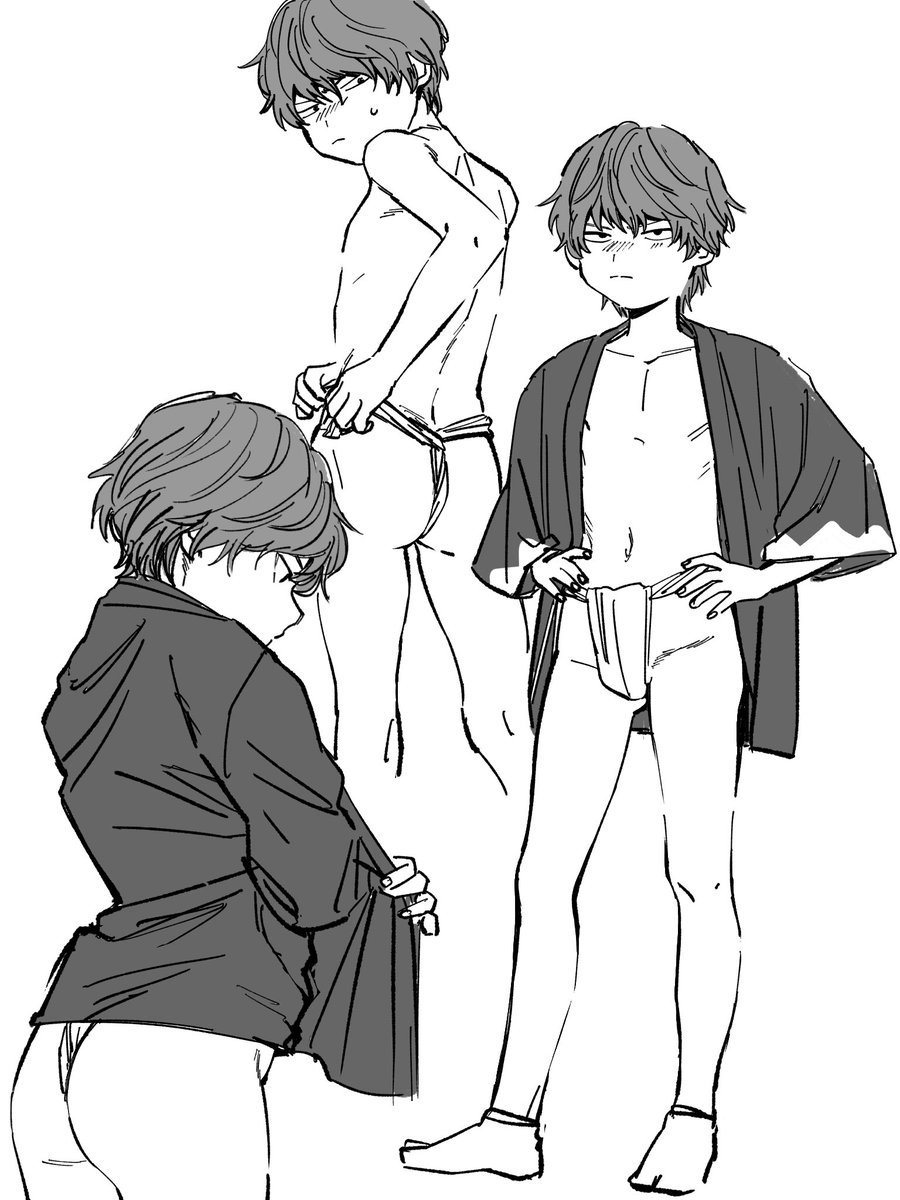 noizqs's tweet photo. 法被と褌をやたら描いていた https://t.co/8oeNXNsifm