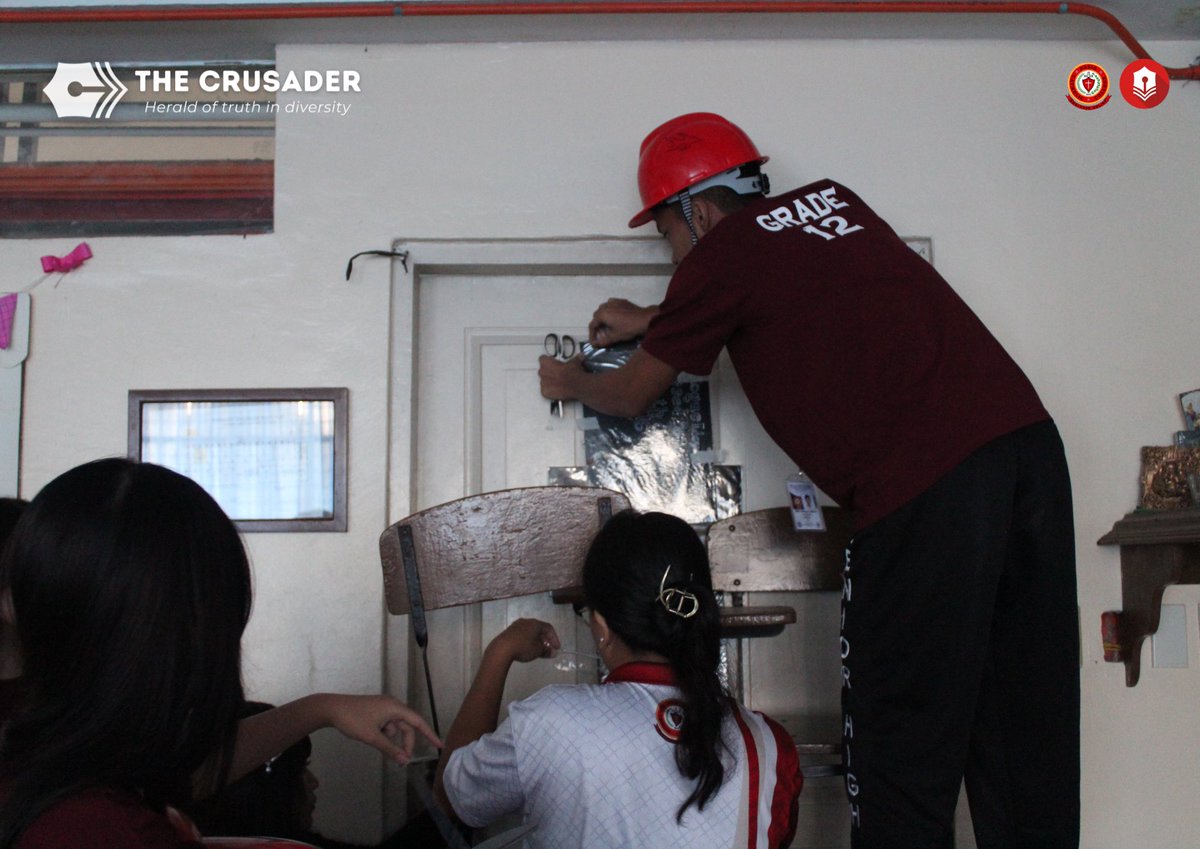 PCCSHSCrusader's tweet photo. ICYMI: With the rising cases of school shooting threats and incidents, Pasig Catholic College conducted an Active Shooter Drill launched by the Department of Education (DepEd) and the Pasig City Disaster Risk Reduction and Management Office (DRRMO) yesterday morning,July 17, 2026 https://t.co/cdnoME0BdZ