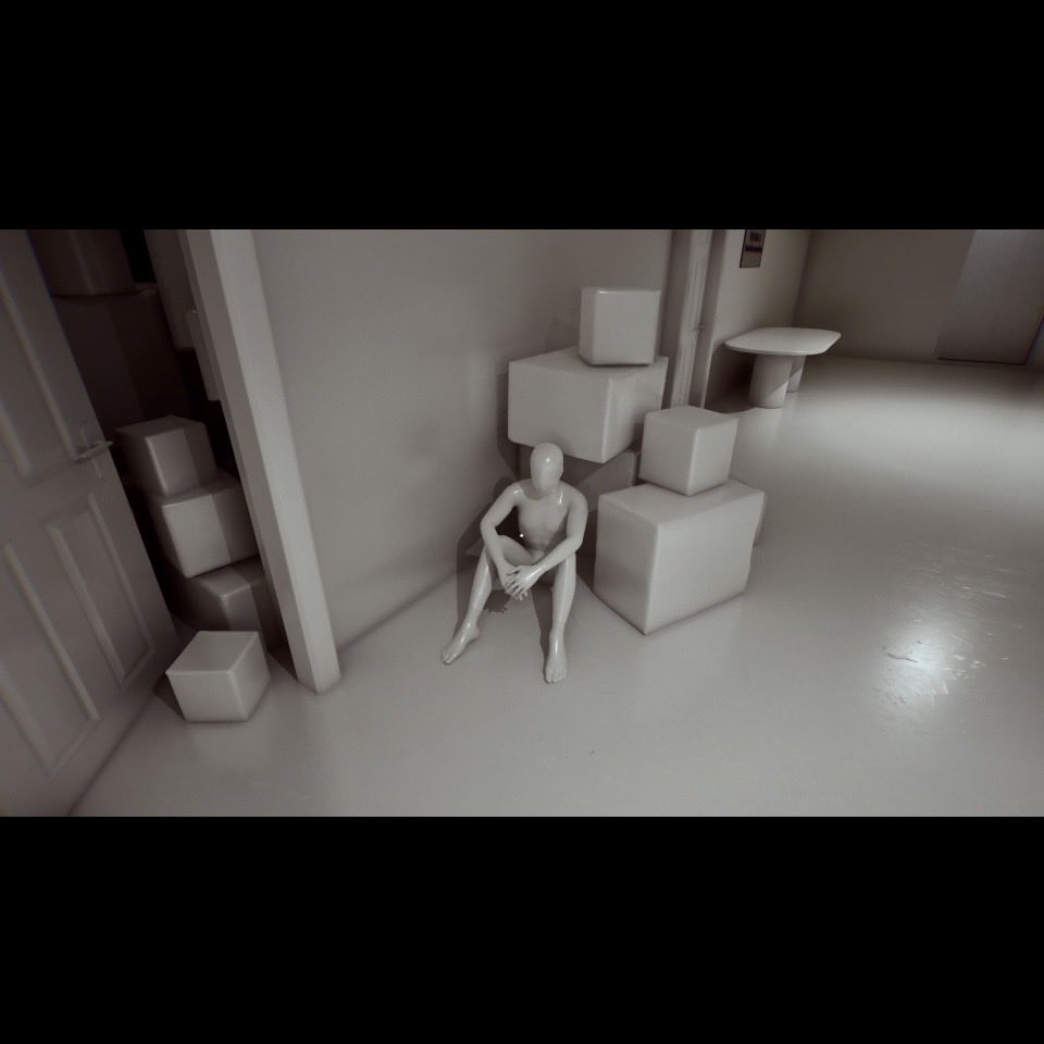 TAYUTACREATE's tweet photo. White human figures are hidden on this floor.
Count the anomaly.

#gamedev #indiedev #ParasiteElevator #steam #UnrealEngine #UE5 https://t.co/zQlNW8VgYS