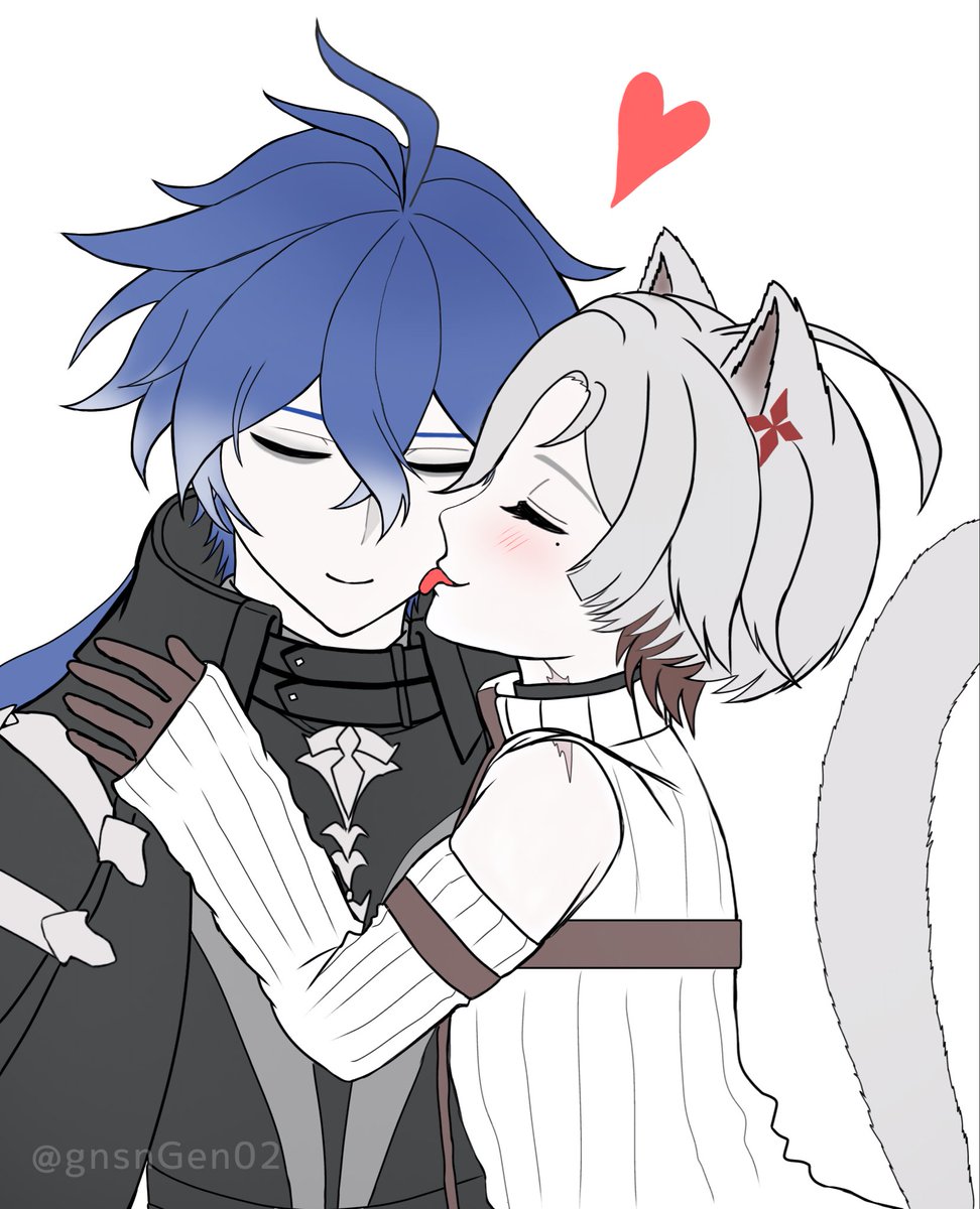 gnsnGen02's tweet photo. ンズイル🐈

先日投稿したSSのンズさんと猫化🪶ちゃまをイメージして描きました🐈 https://t.co/4Lvkx26vdk