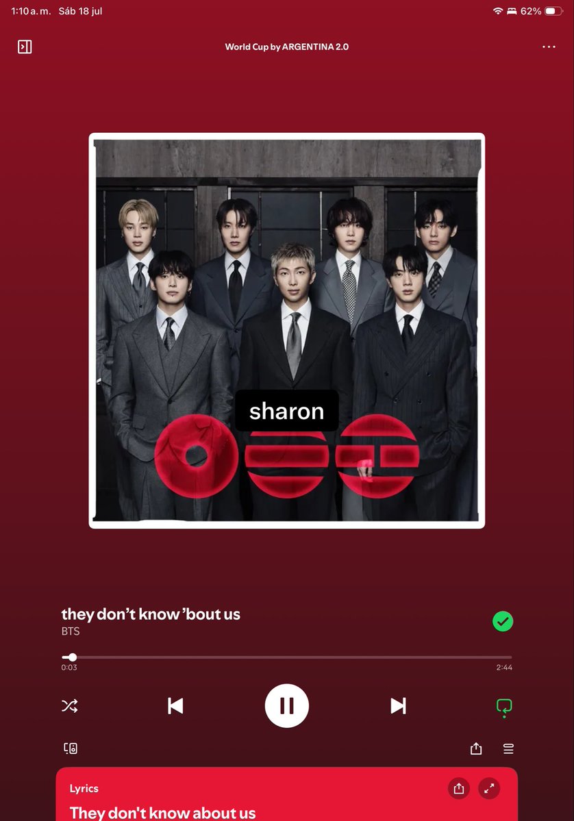 Sharon 🇦🇷☀️ VA A VER A BTS tweet media