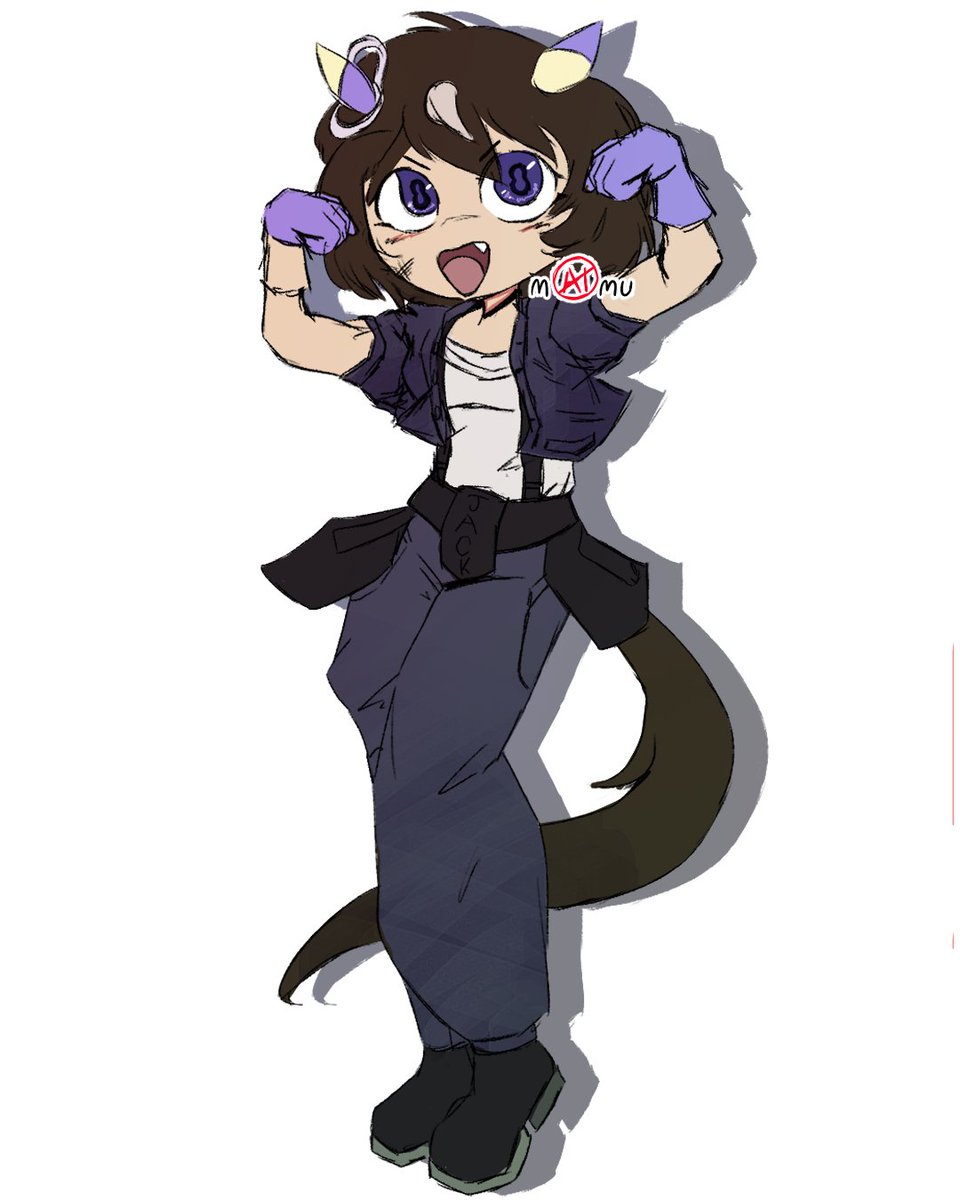 MaimuAkemi's tweet photo. UMAMUSUME: SKIBIDI RIZZ!

Thank you all for watching! I haven't done an off-the-cuff design like this on stream before, but it was really fun developing some ideas! I definitely want to do another one next week!!! :D https://t.co/NTNLTa1KJ4