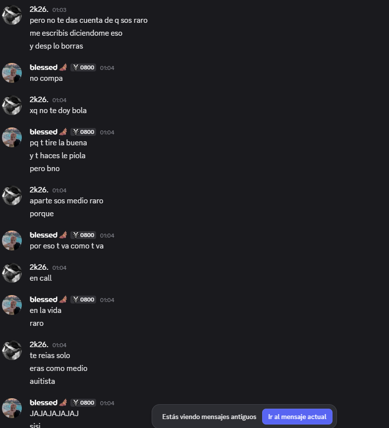 frxstyssj's tweet photo. por este tipo de gente es q el pais esta como esta,
un tipo que probablemente viva en el conurbano me dice que no sali de argentina, un tipo que me dice injunable y su don es tener un servidor de venta de logins aksdasdj
si alg lo conoce tire info o diganme si es raro de verdad https://t.co/7EypGQzLWQ