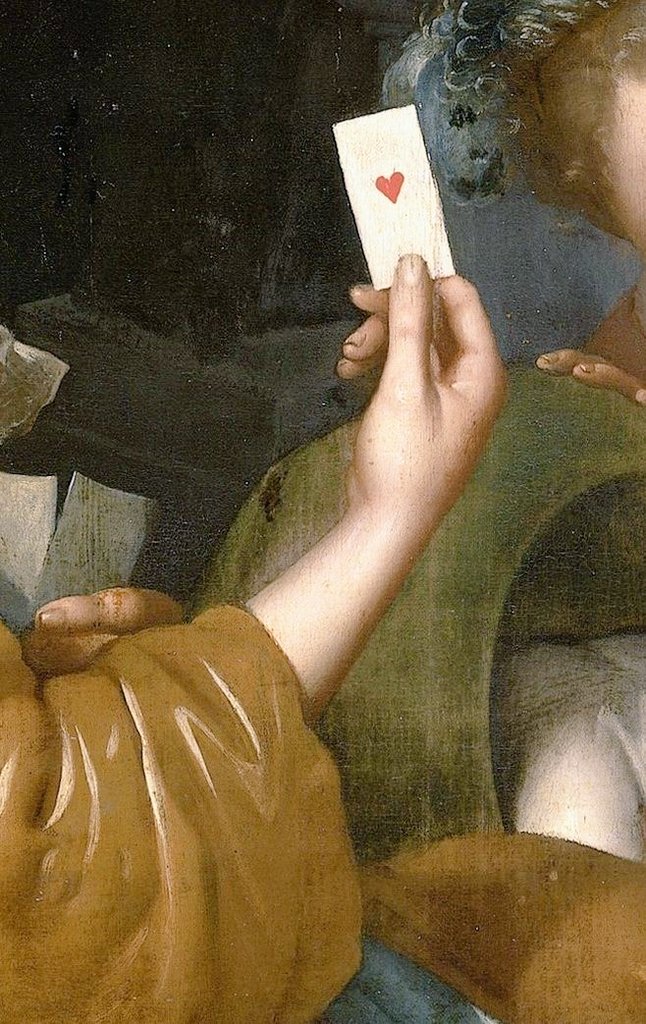 AriannadaTodi's tweet photo. Ho soltanto un cuore e te lo do. 

[Johannes van Wijkersloot, Il gioco di carte sulla culla, 1643 - 1683, Rijksmuseum, Amsterdam] https://t.co/RvSr0LFKhm