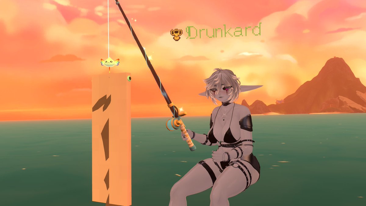 skuglybro's tweet photo. Caught a wild Plankfish tonight! #vrchat #fish https://t.co/D3GEOuBgA9