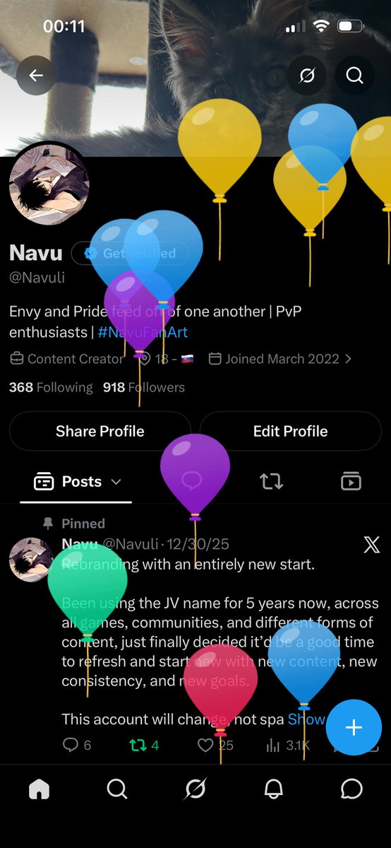 okNavuli's tweet photo. It’s my bday!🫡 (highkey forgot ngl) https://t.co/0pFvv1DSR9