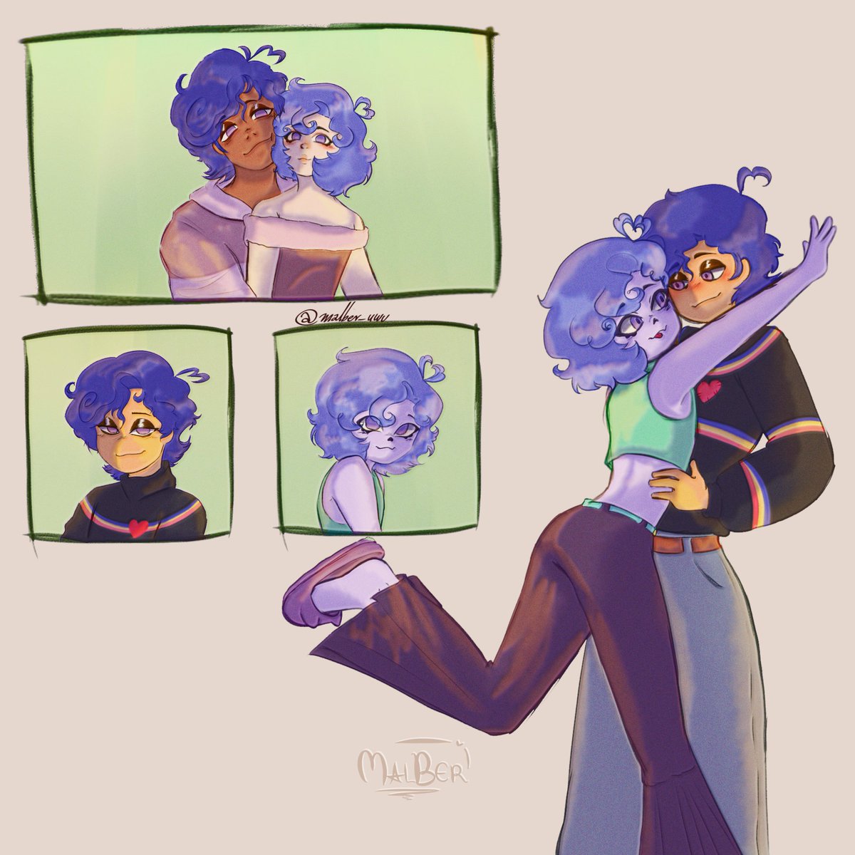 ArauzUwu's tweet photo. Mob y Reboot AppleMoon 🌙💜
(AL FIN, ACABE LOS DIBUJITOS AAAAAAAH)
#welcomehome #rebootwally #mobwally https://t.co/4fcRlyRmbD