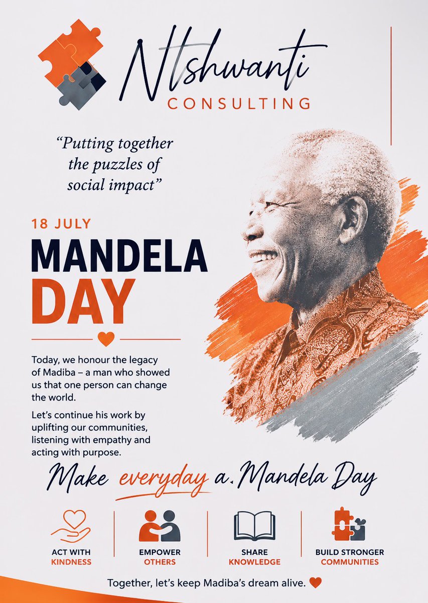 ntshwantic_ZA's tweet photo. We resolve as a business to take a leaf from the great Nelson Rholihlahla Mandela. #ActsOfService #EmpowerOthers #shareKnowledge #buildStrongerCommunities https://t.co/uhmNWRlB9U