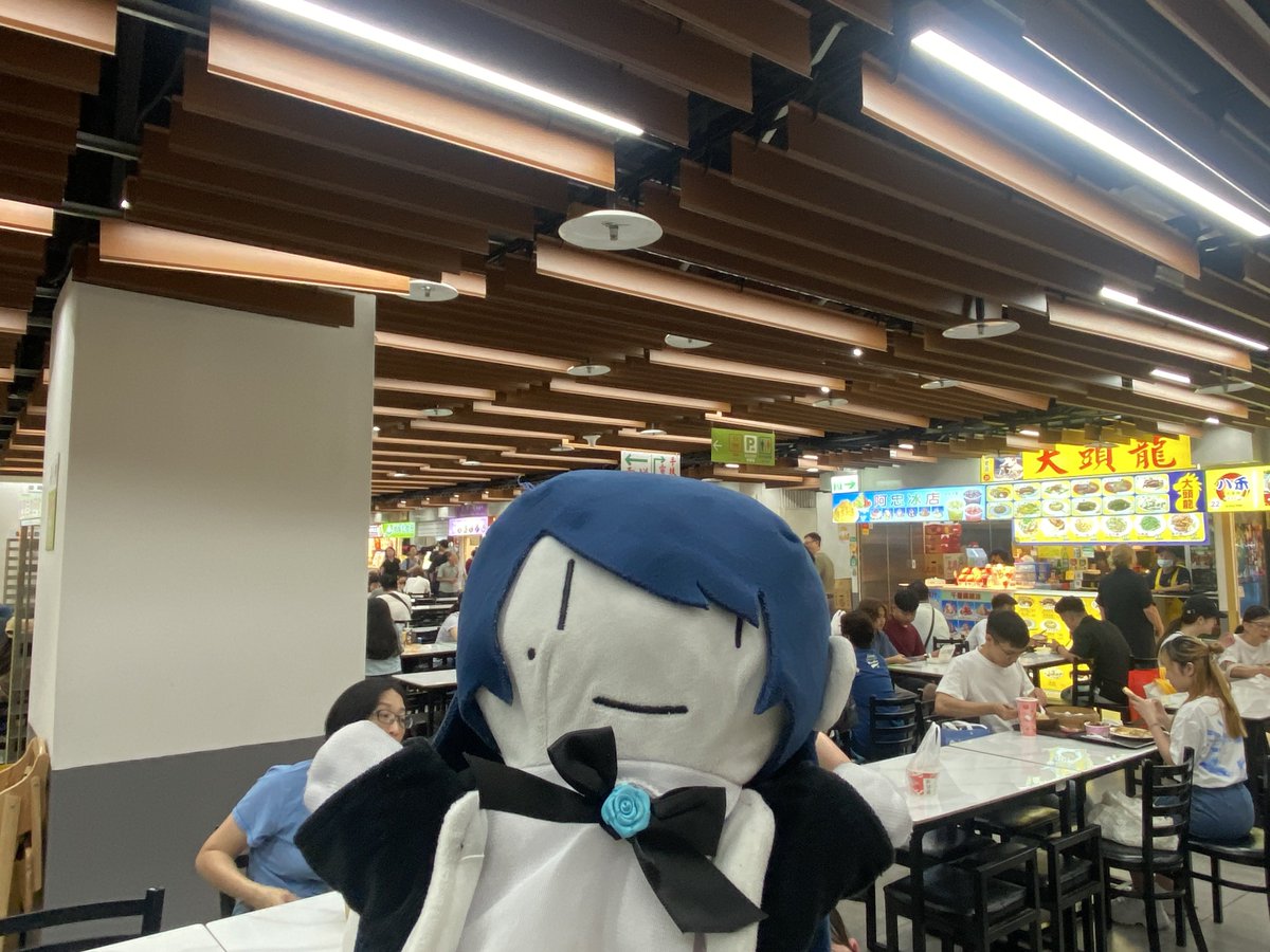 swallowsagi's tweet photo. 夜市
シーリン？夜市です
地下のフードコートですね。この鶏肉のご飯は美味しかったです。250円くらい！！
#旅するAdoパペット https://t.co/qPXRUb63BZ