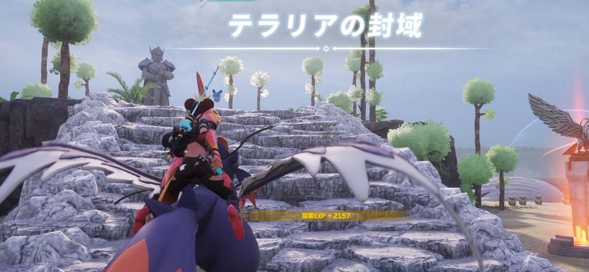 25maru____'s tweet photo. パルワールドテラリアコラボしてる！BGMも流れてた😍 https://t.co/oZSgJFzT8Z