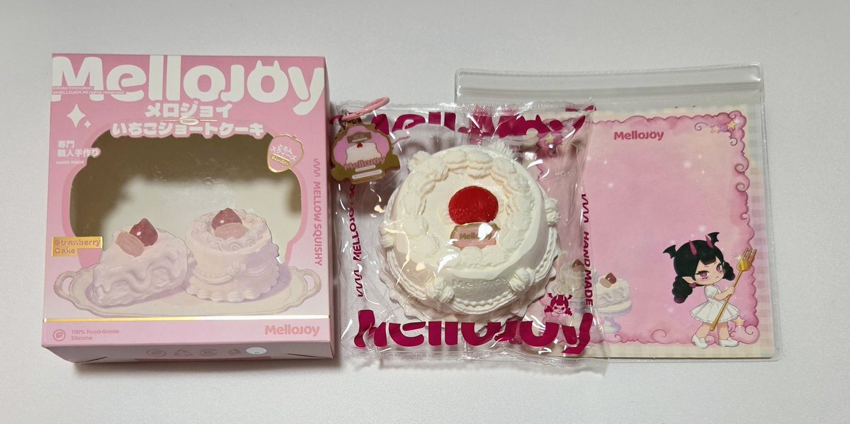 メロジョイ いちごショートケーキ 可愛い🩷🤍