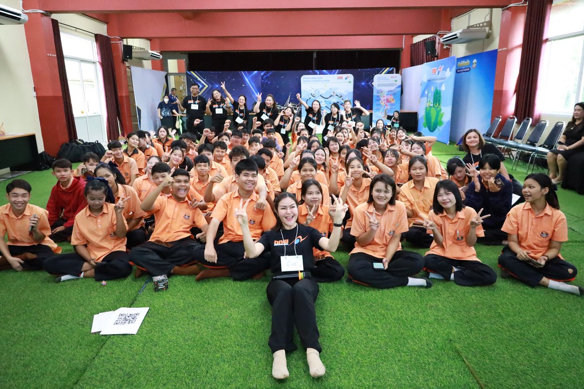 wisadsing's tweet photo. 17 กรกฎาคม 2569 
กกพ.โครงการอบรมสร้างความรู้ด้านพล��งงานกับกลุ่มเยาวชน https://t.co/CnRRP3JjEF