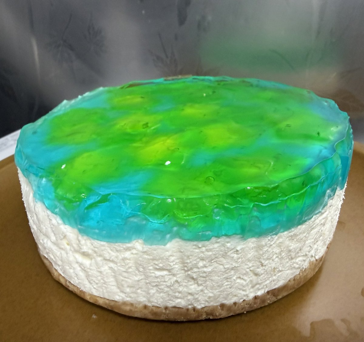 ℹ️ケーキ焼き上がり情報^ ^ 七夕🎋レアチーズケーキ❣️ ブルー