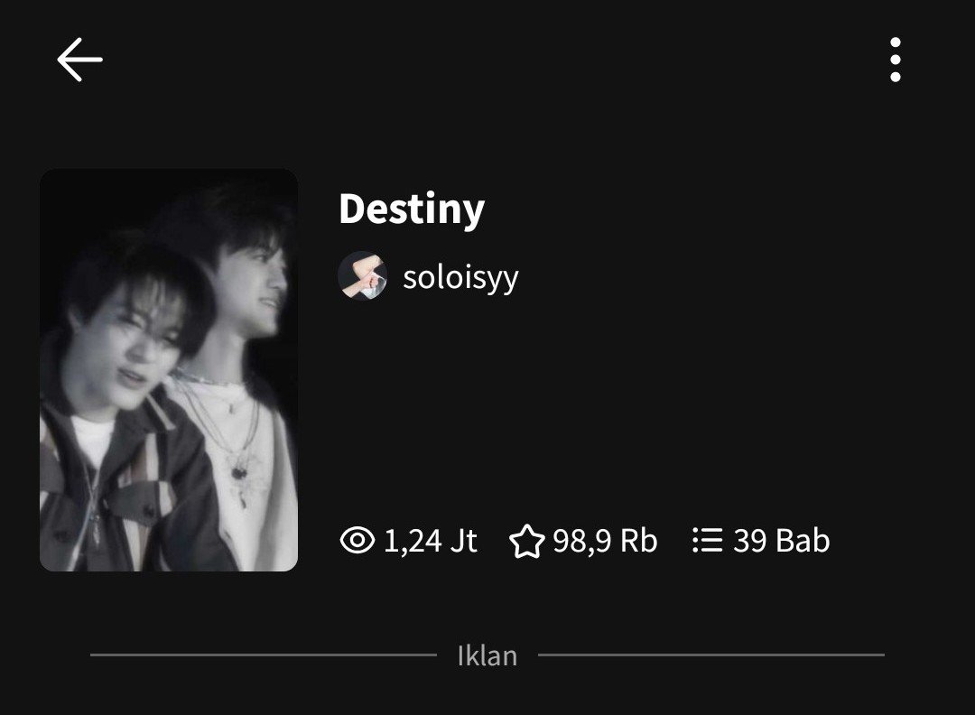 jaunylee's tweet photo. Ini lahh WP nomin abo yang gua cari² selama ini 😭🫰🏻 penulisan nya bagus banget trus setiap part yg berhubungan dgn fiksi tuh beneran di jelasin seinti akarnya jd walaupun fiksi gua sebagai pembaca tetep paham arti dr a b c d nya

Aakkkkk luv banget pokoknya 😍🫶🏻 https://t.co/ZOvZ9alqzV