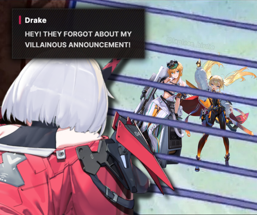 laplace_birdie's tweet photo. where is drake?
c'mon shift up... free the villain. https://t.co/HFSsXws8X3