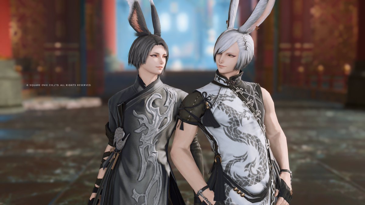 Emeren_ff14's tweet photo. 🐰🐰は言わずもがな可愛い°ʚ(*´꒳`*)ɞ°. https://t.co/FwllVC3vs1