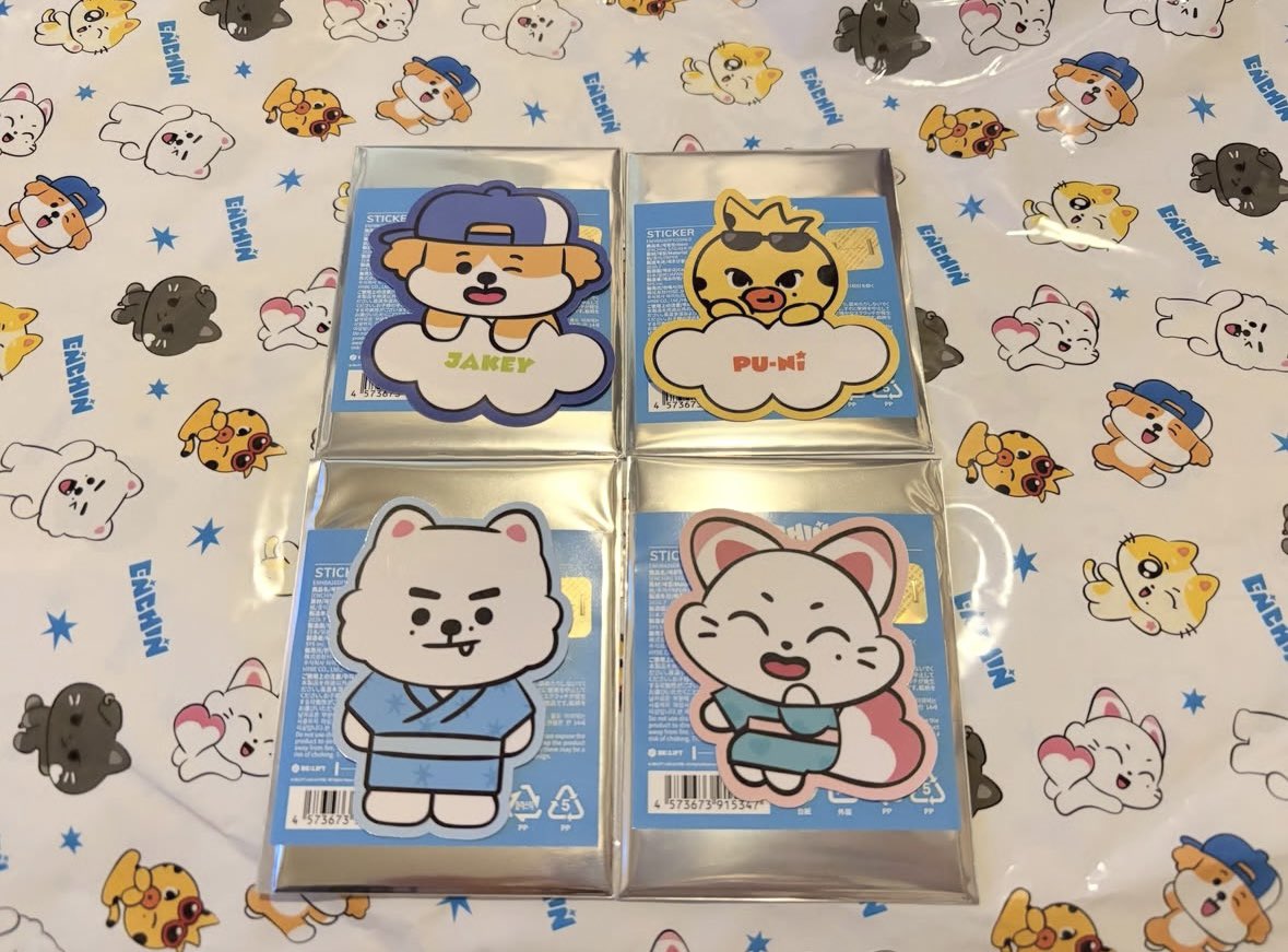 __39_296's tweet photo. ENHYPEN ENCHIN POPUP エナプ エンチン ステッカー 交換

譲】 JAKEY SnoWe KISHU PU-NI ジェイク ソンフン ソヌ ニキ
求】 WONCHU ジョンウォン

郵送または都内手渡し
交換可能な方いらっしゃいましたら、お声がけお願いいたします🐈🙇🏻‍♀️ https://t.co/HBcSEccpIq