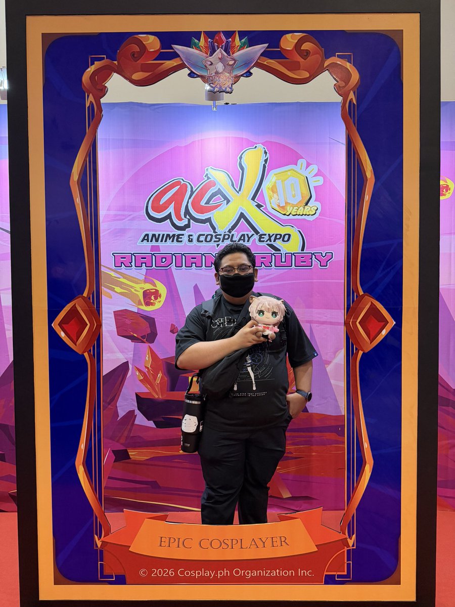 AndroDioneVT's tweet photo. In #ACX2026 with Risu! #InTheCard #PrismSaga #CosplayPH https://t.co/Q7DgDVG2T4