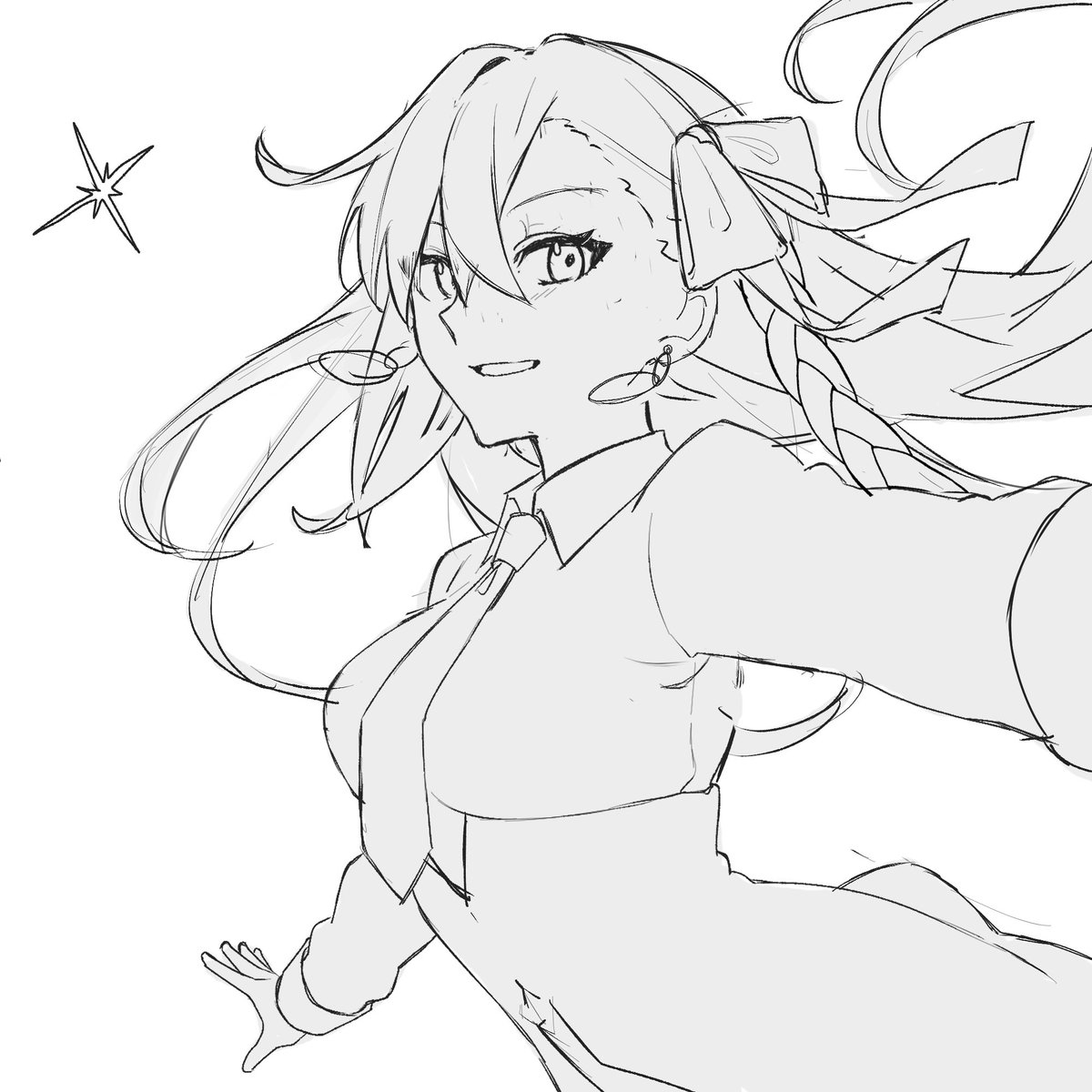 周年おめでとうイラストラフ