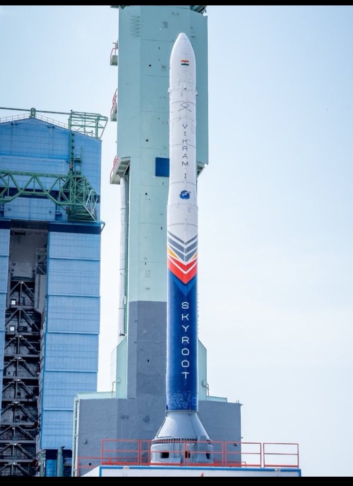 RjsMy1983's tweet photo. Good morning India 🇮🇳
It is LAUNCH DAY 🚀

#Skyroot #Vikram1 https://t.co/sra0E7k0Vt