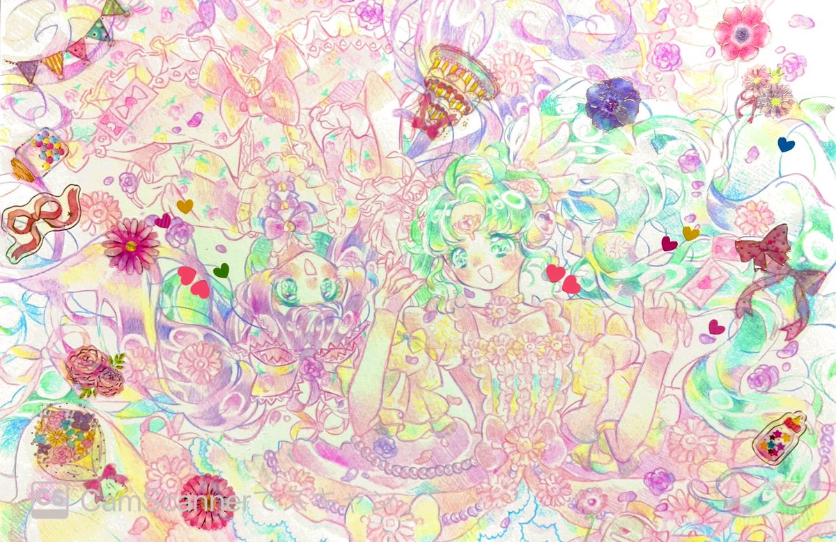 om0chi333's tweet photo. 過去の色鉛筆作品🎨
🎀プリパラ 🎀 https://t.co/iVVBKiPHX4