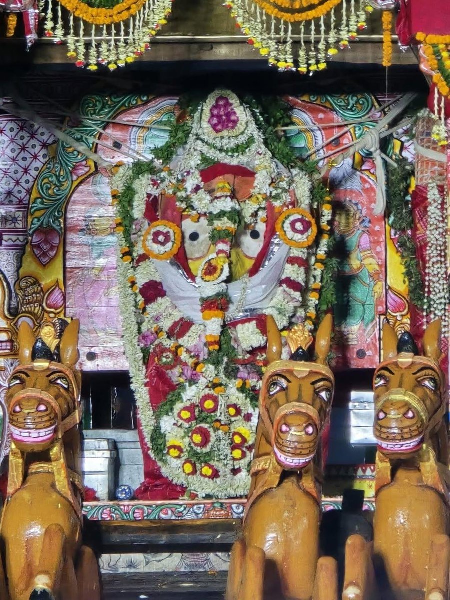 InfoSrikanta's tweet photo. ମହାପ୍ରଭୁଙ୍କ ବଡ଼ସିଂହାର ବେଶ ❤️🥰🙏 

#RathaJatra #JaiJagannatha #RathaJatra2026 #RathaYatra #ରଥଯାତ୍ରା୨୦୨୬ https://t.co/UmBO0s9y3g