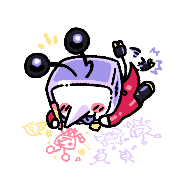 plasticluvdelux's tweet photo. even if he’s often busy… sometimes it’s fun to just draw :] https://t.co/A553UL7hdz
