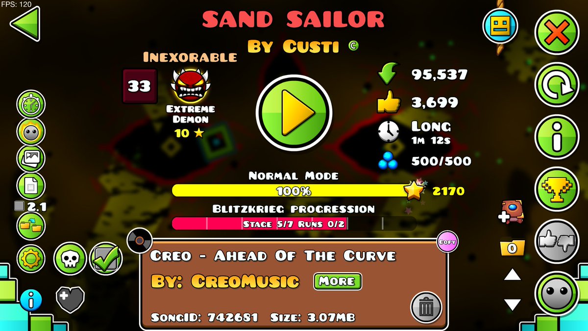 vapidf_'s tweet photo. SAND SAILOR 100%

One of the worst mental grinds of my life, worse than everything I've ever played in this game (even Codependence). I'm glad it's finally over.

Dedicated to @hazelirisess and Rilso. Thank you too to everyone who supported me along this 7 month journey. https://t.co/mybor7vbS6