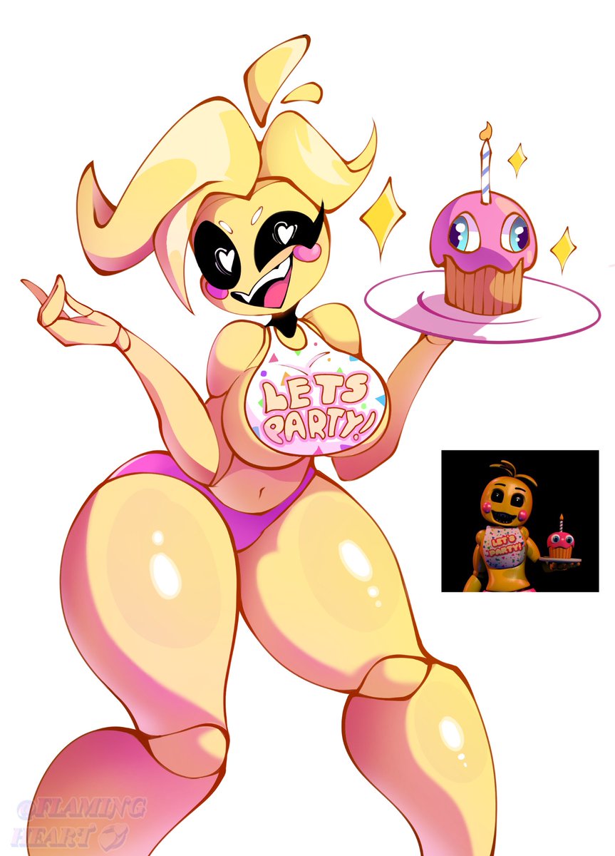 FlamyHeart's tweet photo. Toy chica 🐥fnfs https://t.co/iqRQahXa1p