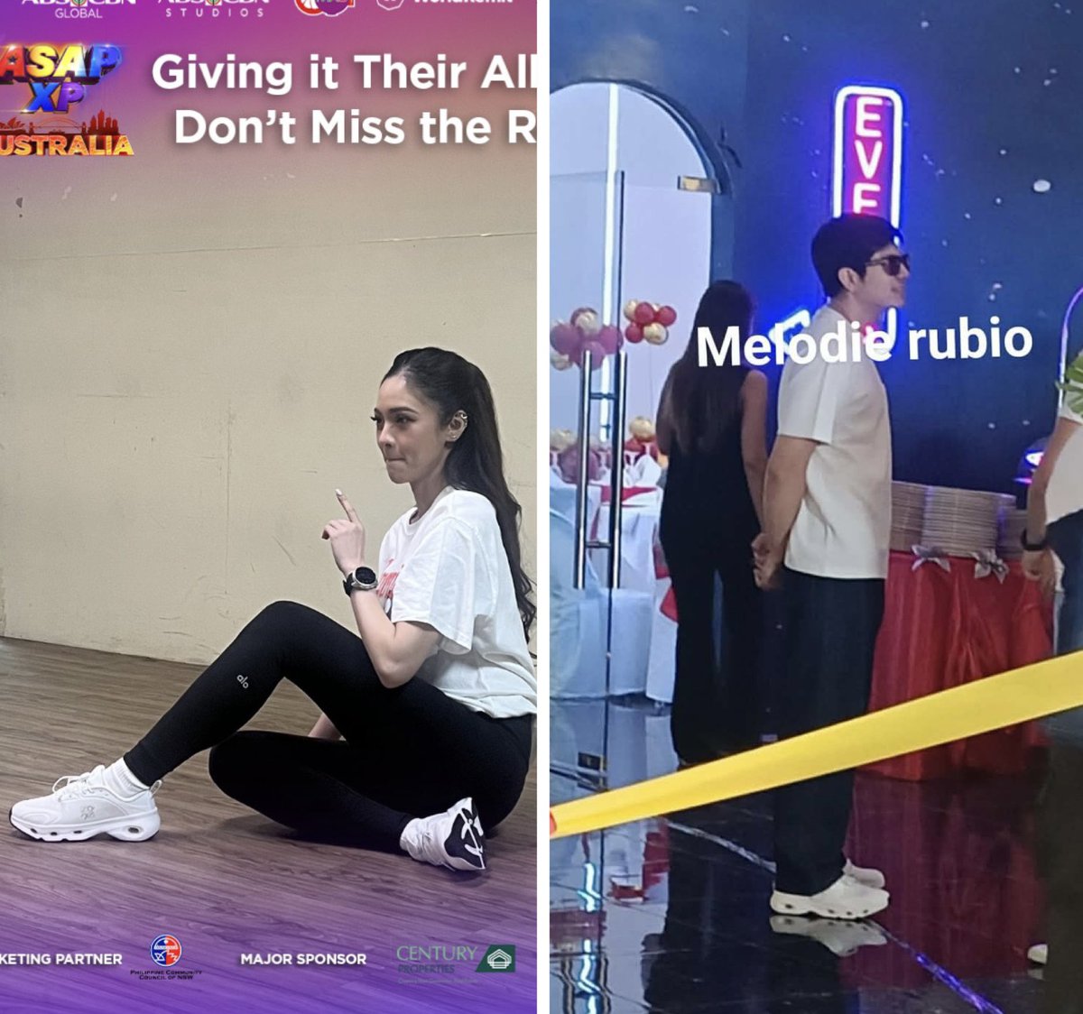 Snarkydimples's tweet photo. Parang twinning sila ng LOEWE x On Cloudsolo sneakers? https://t.co/bVE8zPYVvG