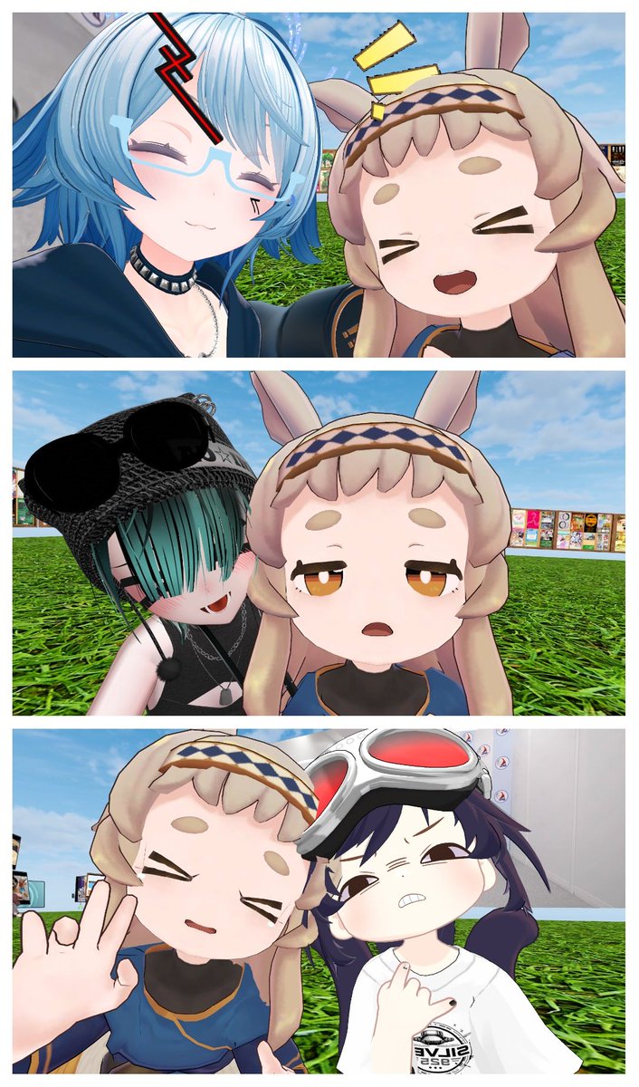 fulmine_y's tweet photo. 今日の朝活！！
#VRCラジオ体操
#Elychiffonダンス部 
#土曜朝ゲーム部 https://t.co/2yPbmX7kCq