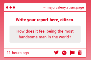 ValeriyOfficial's tweet photo. hm. i think the world might have other candidates. still... thank you.

https://t.co/5vF8wOg2lG https://t.co/APjkhi3yPF