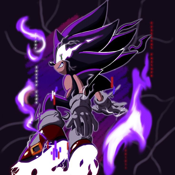 darkersonic(dark sonic and dark fleetway takeover) tweet media