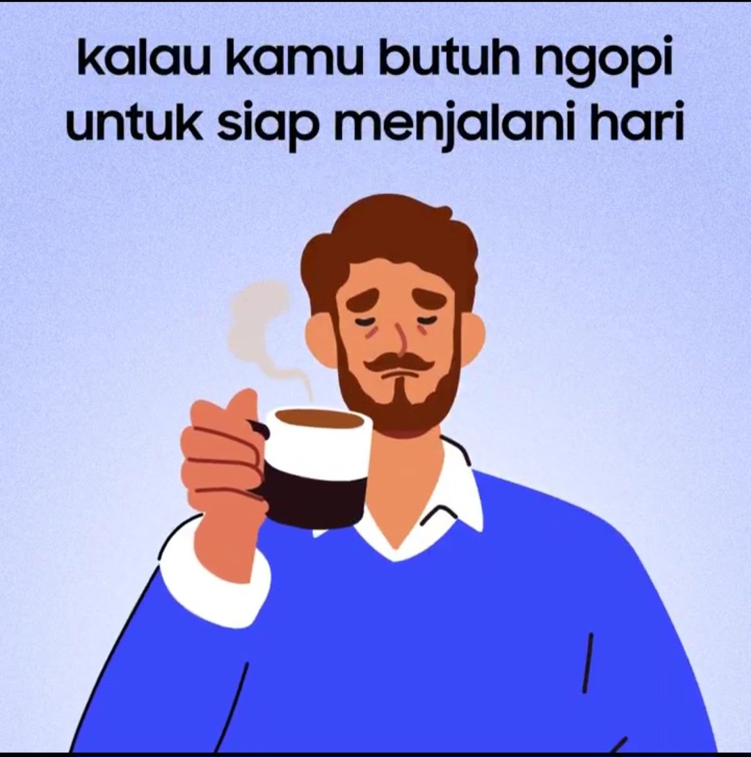 DimasArya2_'s tweet photo. @samsungID Aku tipe yang harus ngopi dulu baru semangat kerja 😂 that's why I need to upgrade #MyRestandDotheRestStory jadi lebih baik. #RestandDotheRest #GalaxyUnpacked #ThisisMyRestStory 😍🤩 https://t.co/pRKPsHQq7O