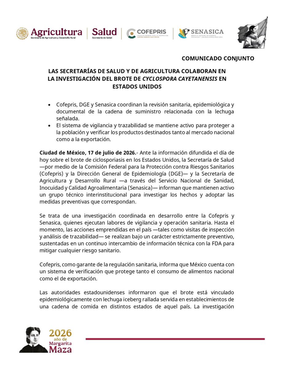 SALUD México tweet media