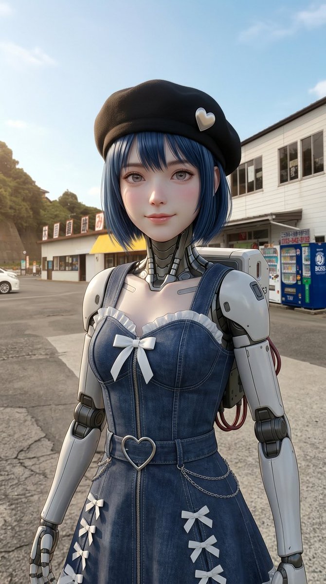 tqem76's tweet photo. アリス服飾店さんからデニムのジャンパースカートにベレー帽の衣装をお借りしました。
ロケ地:西浦木負
#SS53
#AIart️️️️️️️️️️️️️️️️️️️️️️️️️️️️️️️️️️️️️️️️️️️️️️️️️️️ https://t.co/y4bXzqRQfl