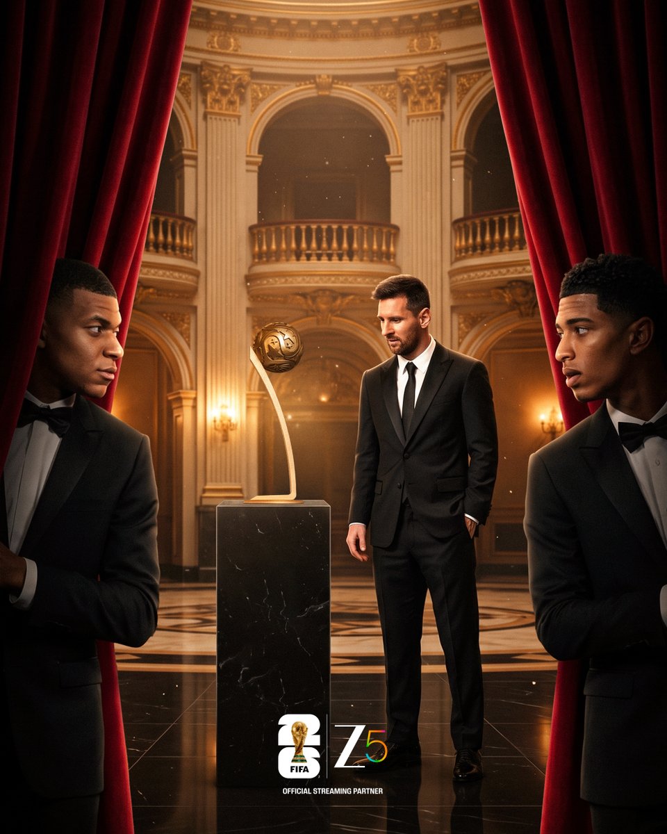 ZEECorporate's tweet photo. One award. Two matches. Countless moments still to come.

The Golden Ball race is entering its defining stage, and football's biggest stars still have everything to play for.

Poora India Watchega, LIVE and exclusive on #Zee5.

#FootballWorldCup2026 #HomeOfSports #WatchTheAction https://t.co/iE1MkPpjAo