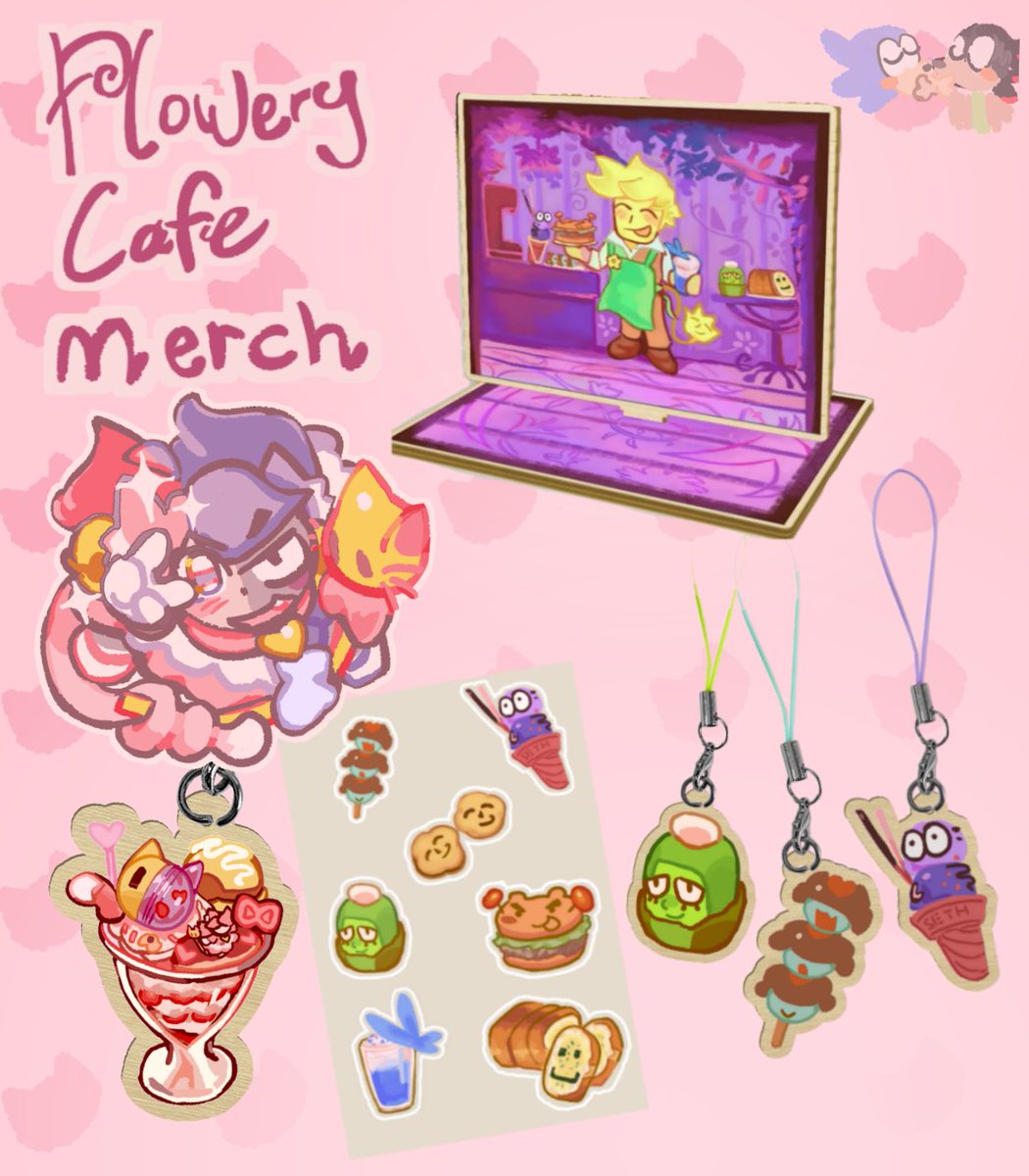jocrepedraws's tweet photo. 🌻Flowers bloom in your food || Flowery Cafe Merch, brand new on my ACGGoods store! 🌻
https://t.co/ckxmQJhpGL https://t.co/c6xmqR1pql