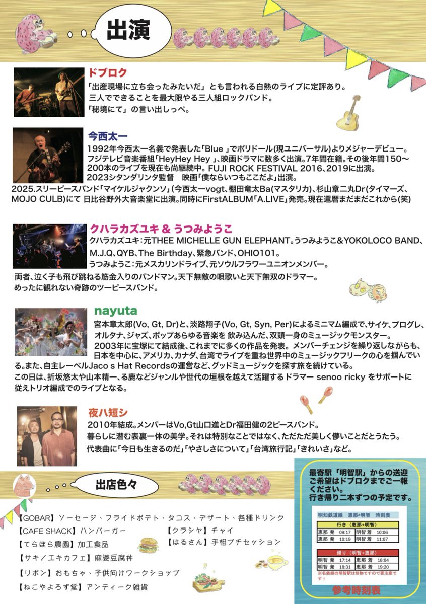 anshinkanji's tweet photo. 【こんなフェス会場はイヤだ】

会場が開墾されていない。

なんてことはありません☺️本当の会場マップは→

チケット購入はイープラスもしくはメッセージなどください^_^
https://t.co/WGWPtusLNH

#秘境にて2026 https://t.co/muW2kYJRJ4