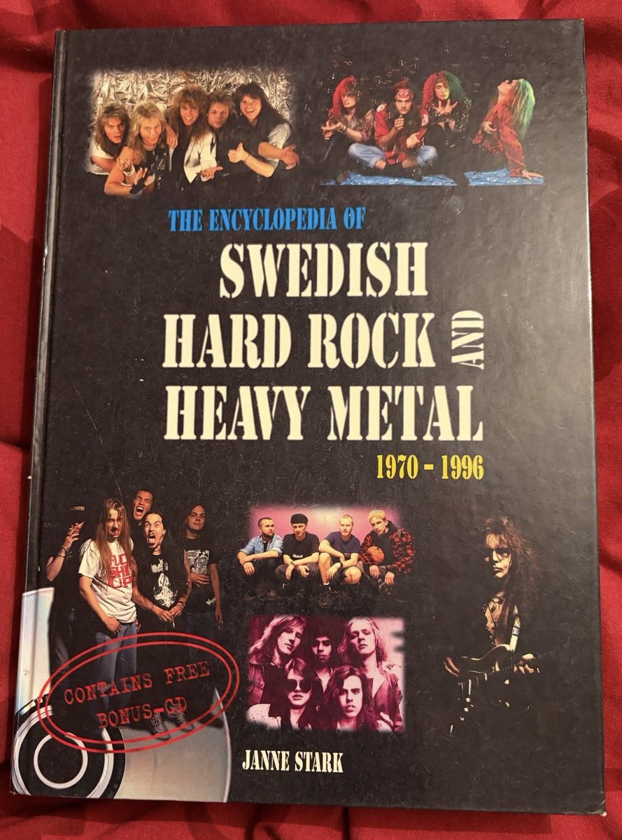 洋書 Swedish Hard Rock Heavy l 1970-1996 The Encyclopedia Of Swedish Hard Rock And Heavy Metal 1970 - 1996