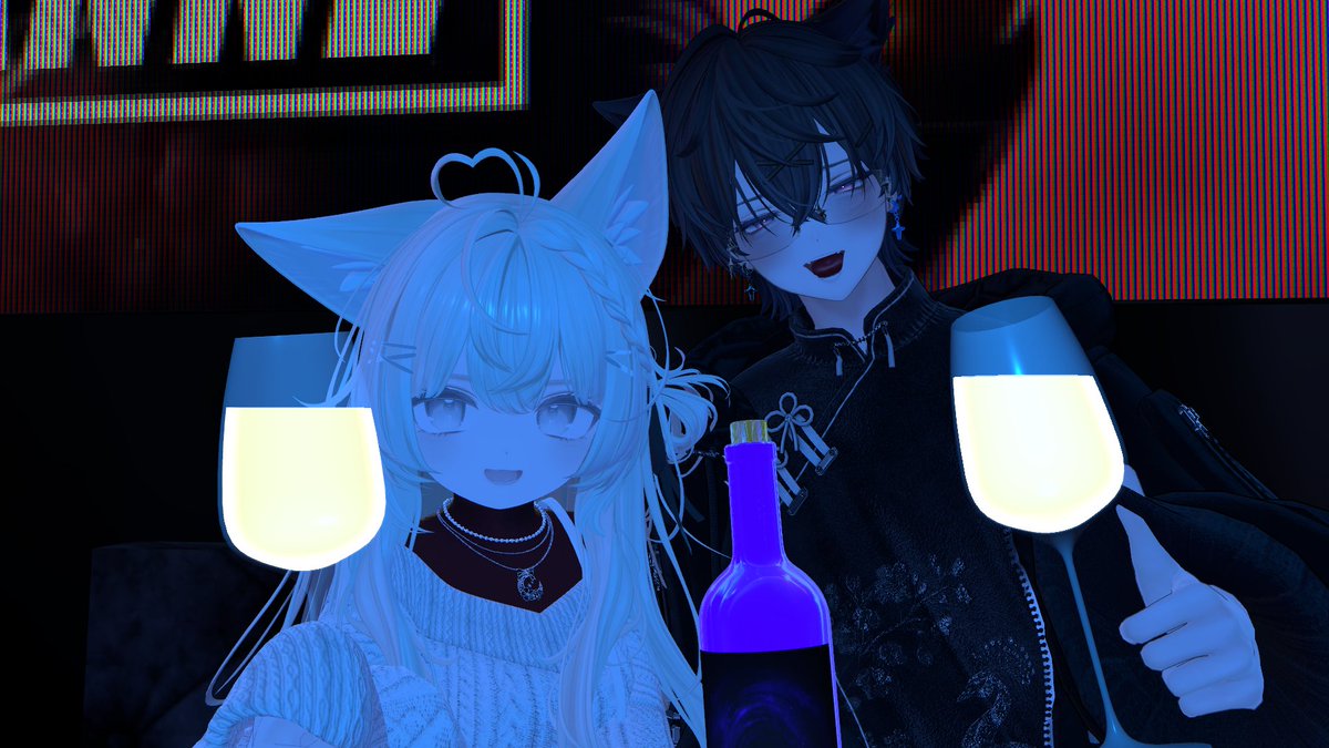 VRChat_RiA's tweet photo. #VTOPABYSS で霧斗くん @DaikingVRC  のｱｽﾅしてた写真たち!!
オーナー含むたくさんの盛り上げ上手なキャストさんがいて、タワーたのしかった🍾
2月から5ヵ月間お疲れさま꒰◍ ´꒳` ꒱◞🍵 https://t.co/N3XZxUODkg