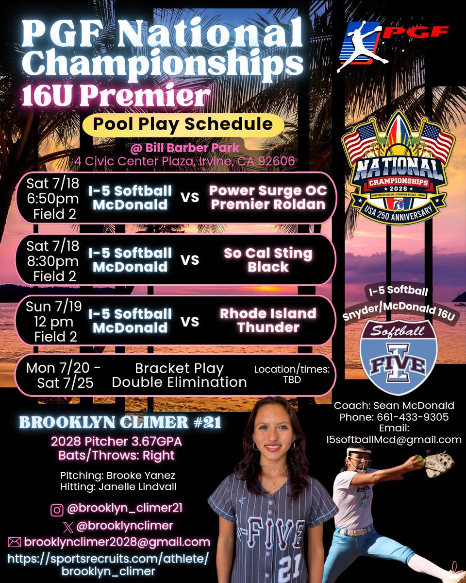 brooklynclimer's tweet photo. @HailStateSB We're at Bill Barber Park in Irvine, CA this weekend! https://t.co/D77lxkArF5
