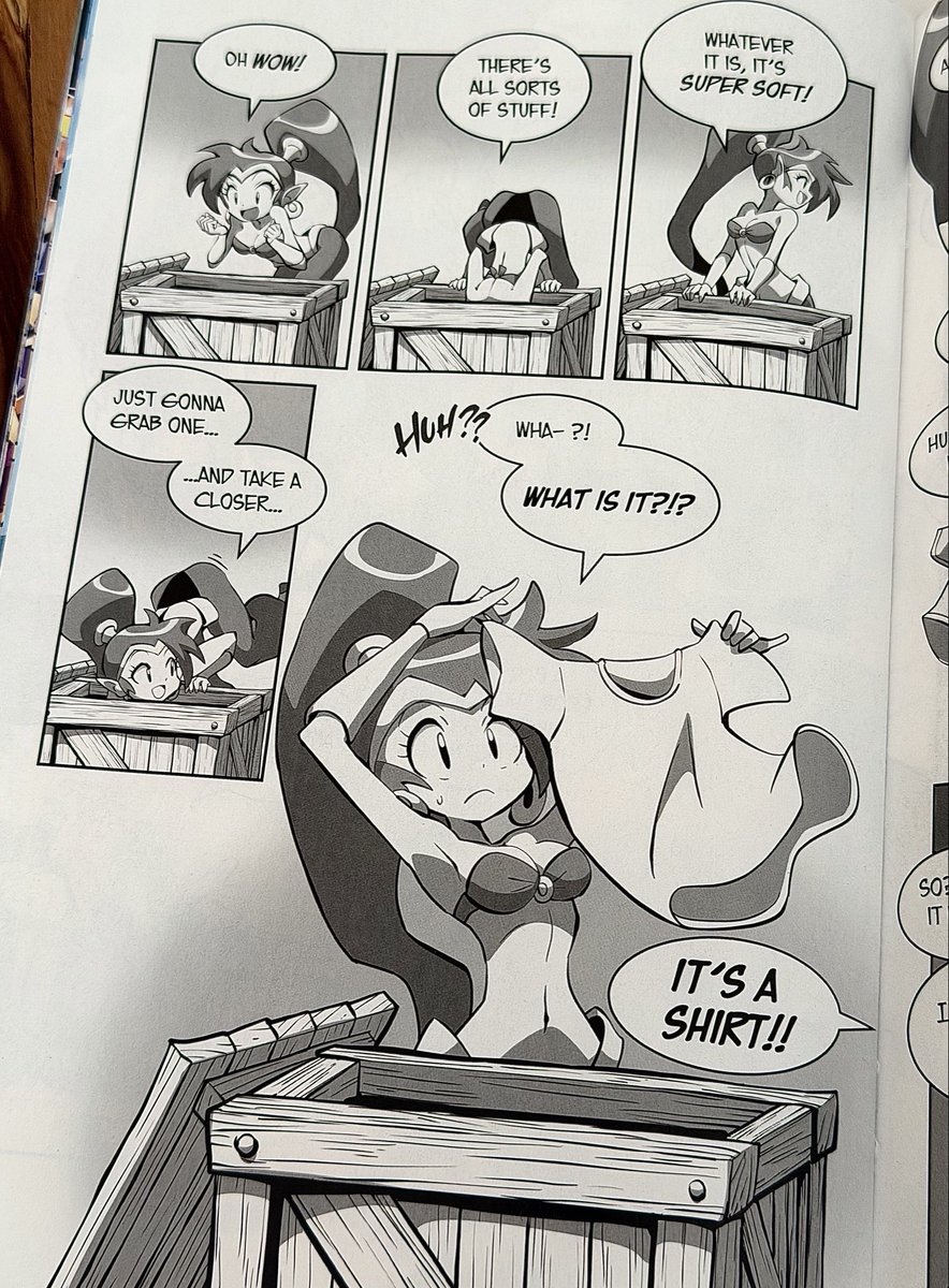 MrBozon's tweet photo. Shantae faces her greatest foe in a brand new short story comic!! It’s part of the 2026 Shantae Swimsuit Special! Order yours online now, or get the SDCC gold foil cover at the show! @UdonEnt @Erinbozon https://t.co/vGBGa0gs9Z